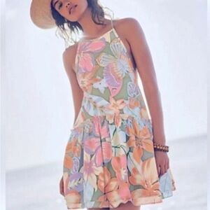 Free People Deserted Island Mini Dress — NWT